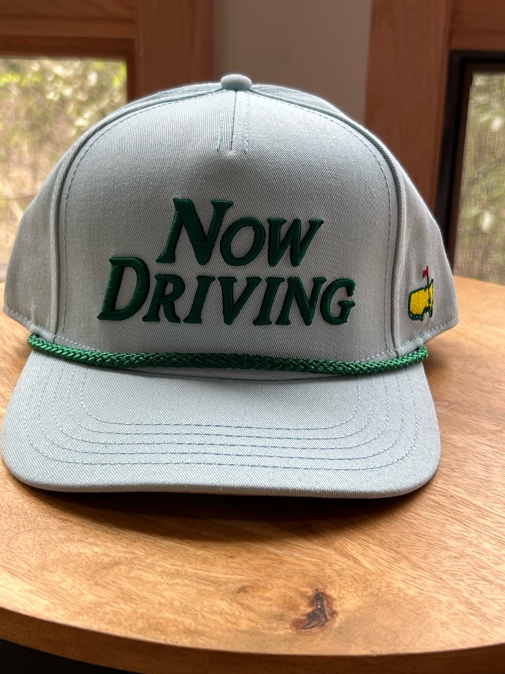 Now Driving Cap - Green Embroidered Logo